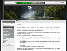 Tablet Screenshot of greenstonetechnology.co.za